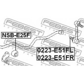 Опора стабилизатора FEBEST NSB-E25F
