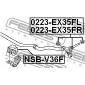 Опора стабилизатора FEBEST NSB-V36F
