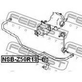 Опора стабилизатора FEBEST NSB-Z50R18