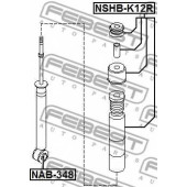Пыльник амортизатора FEBEST NSHB-K12R