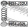 Тарелка пружины FEBEST NSI-J32L