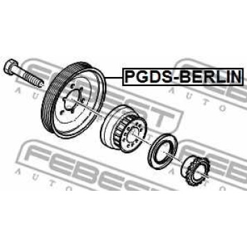 Ременный шкив коленвала FEBEST PGDS-BERLIN-1