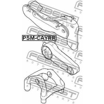 Подвеска двигателя FEBEST PSM-CAYRR