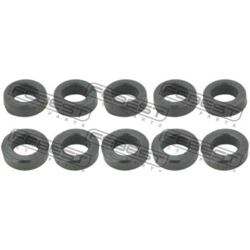 Кольцо уплотнительное форсунки впрыска топлива (10 шт. в упаковке) <b>FEBEST RINGFL-010-PCS10</b>