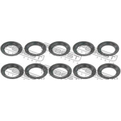 Кольцо уплотнительное форсунки впрыска топлива (10 шт. в упаковке) <b>FEBEST RINGFL-021-PCS10</b>