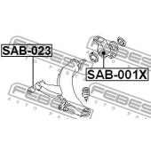 Сайлентблок рычага передний SUBARU IMPREZA G11 2000.02-2007.04 [JP] <b>FEBEST SAB-023</b>