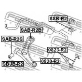 Подвеска рычага независимой подвески колеса FEBEST SAB-R2B