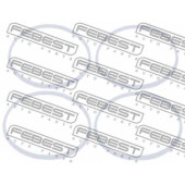 Ремкомплект, рулевой механизм FEBEST SET-003
