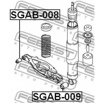 Подвеска рычага независимой подвески колеса FEBEST SGAB-008