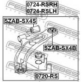 Подвеска рычага независимой подвески колеса FEBEST SZAB-SX4B