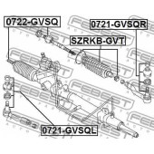 Пыльник рулевого управления FEBEST SZRKB-GVT