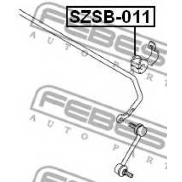 Опора стабилизатора FEBEST SZSB-011