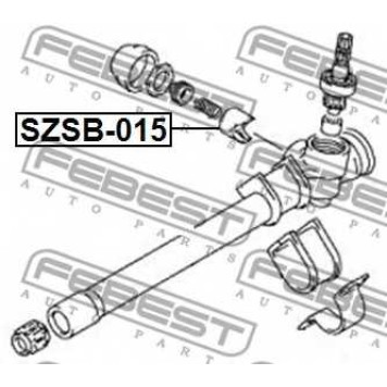 Ремкомплект, рулевой механизм FEBEST SZSB-015