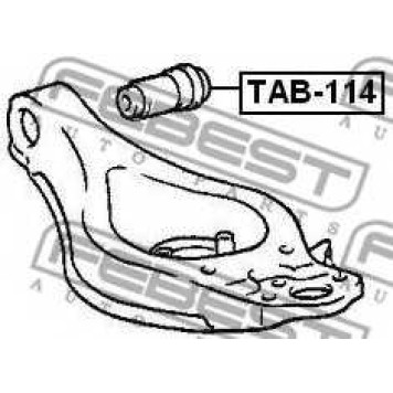 Подвеска рычага независимой подвески колеса FEBEST TAB-114-1
