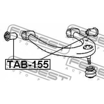 Подвеска рычага независимой подвески колеса FEBEST TAB-155-1