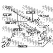 Подвеска рычага независимой подвески колеса FEBEST TAB-204