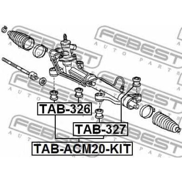 Подвеска рулевого управления FEBEST TAB-327