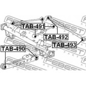 Подвеска рычага независимой подвески колеса FEBEST TAB-490