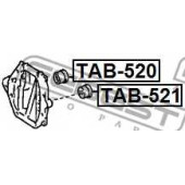 Втулка, амортизатор FEBEST TAB-521