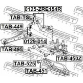 Подвеска рычага независимой подвески колеса FEBEST TAB-525