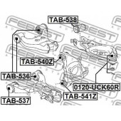Подвеска рычага независимой подвески колеса FEBEST TAB-538