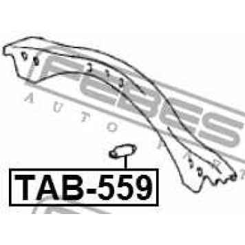 Подвеска рычага независимой подвески колеса FEBEST TAB-559-2