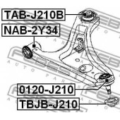 Подвеска рычага независимой подвески колеса FEBEST TAB-J210B