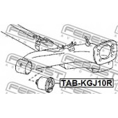 Втулка балки моста FEBEST TAB-KGJ10R