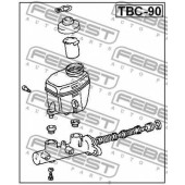 Главный тормозной цилиндр FEBEST TBC-90