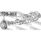 Ременный шкив коленвала FEBEST TDS-003