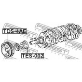 Ременный шкив коленвала FEBEST TDS-4AE