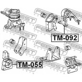 Подвеска двигателя FEBEST TM-092