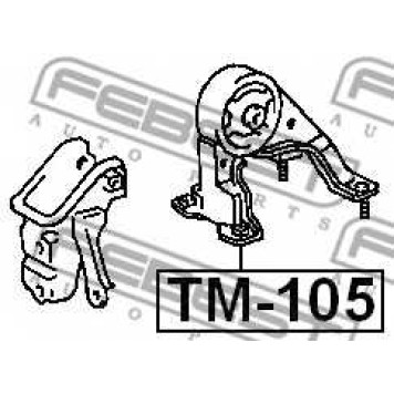 Подвеска двигателя FEBEST TM-105