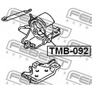 Подвеска двигателя FEBEST TMB-092-1