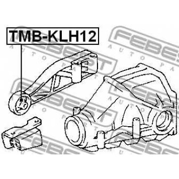 Опора, дифференциал FEBEST TMB-KLH12
