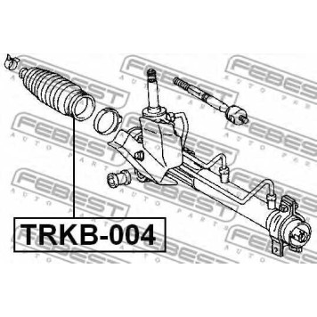 Пыльник рулевого управления FEBEST TRKB-004-1
