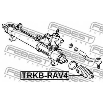 Пыльник рулевого управления FEBEST TRKB-RAV4