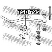 Опора стабилизатора FEBEST TSB-795