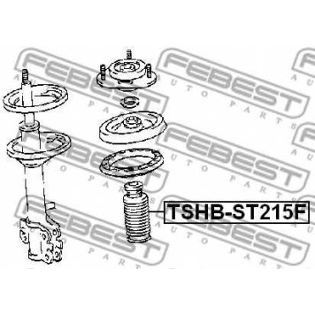 Пыльник амортизатора FEBEST TSHB-ST215F-1