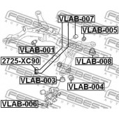 Втулка балки моста FEBEST VLAB-008