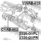 Подвеска рычага независимой подвески колеса FEBEST VWAB-019