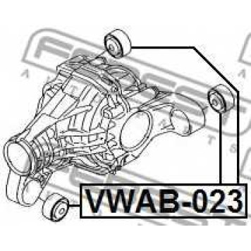 Опора, дифференциал FEBEST VWAB-023