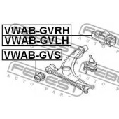 Подвеска рычага независимой подвески колеса FEBEST VWAB-GVRH