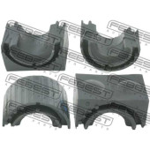 Втулка стабилизатора передняя комплект-4 половинки SKODA OCTAVIA II 2004-2012 <b>FEBEST VWSB-5K1F-KIT</b>