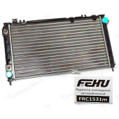 Радиатор охлаждения ВАЗ 2190-2192 Гранта АТ  без кондиционера алюминиевый <b>FEHU FRC1531m</b>