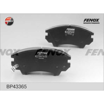 Колодки передние Opel Insignia 1.6-2.0, 08-, 17' <b>FENOX BP43365</b>-1