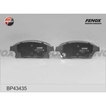 Колодки передние Opel Astra, Chevrolet Cruze, 1.4-2.0, 09- <b>FENOX BP43435</b>-3
