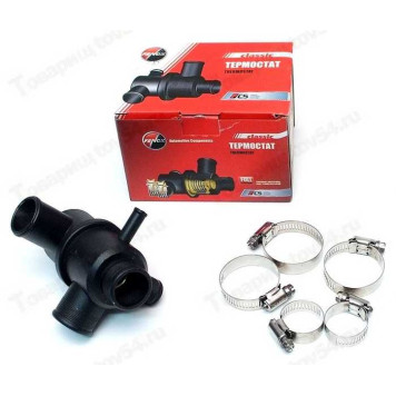 Термостат ВАЗ 2123 80 гр. <b>FENOX TS009 O7/TS009 Е7</b>