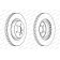 Диск тормозной передний RANGE SPORT (L320), LAND ROVER DISCOVERY IV <b>FERODO DDF1434C-1</b>