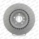 Диск тормозной передний RANGE SPORT (L320), LAND ROVER DISCOVERY IV <b>FERODO DDF1434C-1</b>